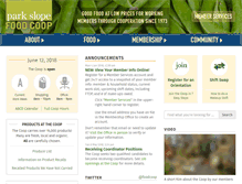 Tablet Screenshot of foodcoop.com